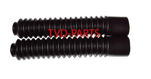 Boot front fork black Honda MT MTX (lenght: 33 cm)