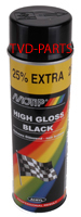 Motip spray varnish high gloss black 500ml