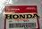 Sticker Honda zwart 70mm