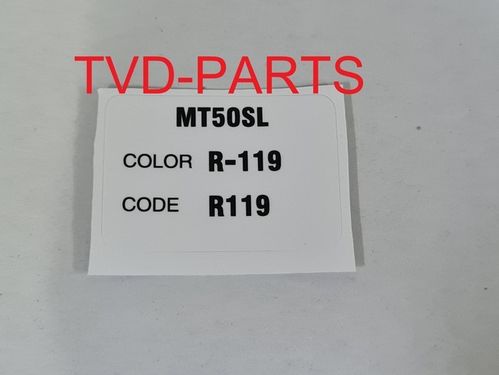 Color label sticker MT50SL R119