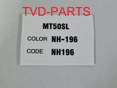 Color label MT50SL NH196