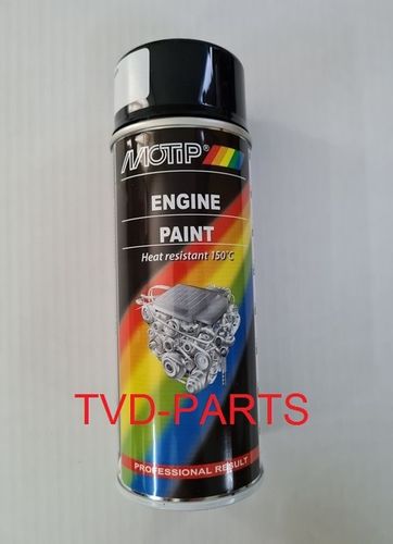 Motip engine paint zwart (400ml)