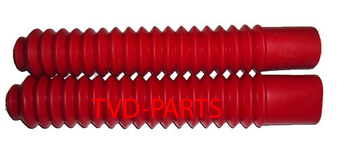 Boot front fork red Honda MT MTX (lenght: 33 cm)